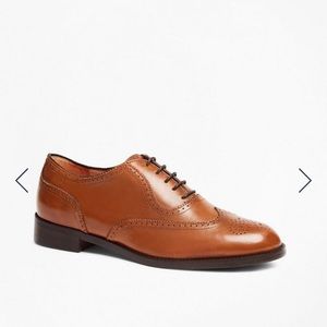 Brooks Brothers perforated leather oxfords